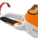 Stihl HSA100 Cordless Hedge Trimmer Tool with rotating handle