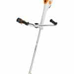 Stihl RGA 140 Cordless Brushcutter, a powerful tool designed for professional users seeking efficient and low-spin removal of weeds and grass from various surfaces