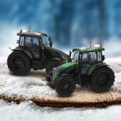 Valtra G135 Model Tractor Twin