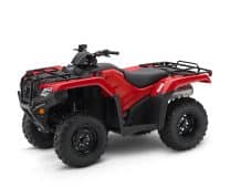 Honda TRX420FE1 ATV quad bike in red colour