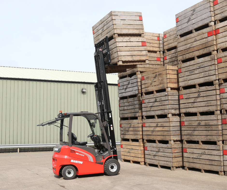 Manitou ME electric forklift