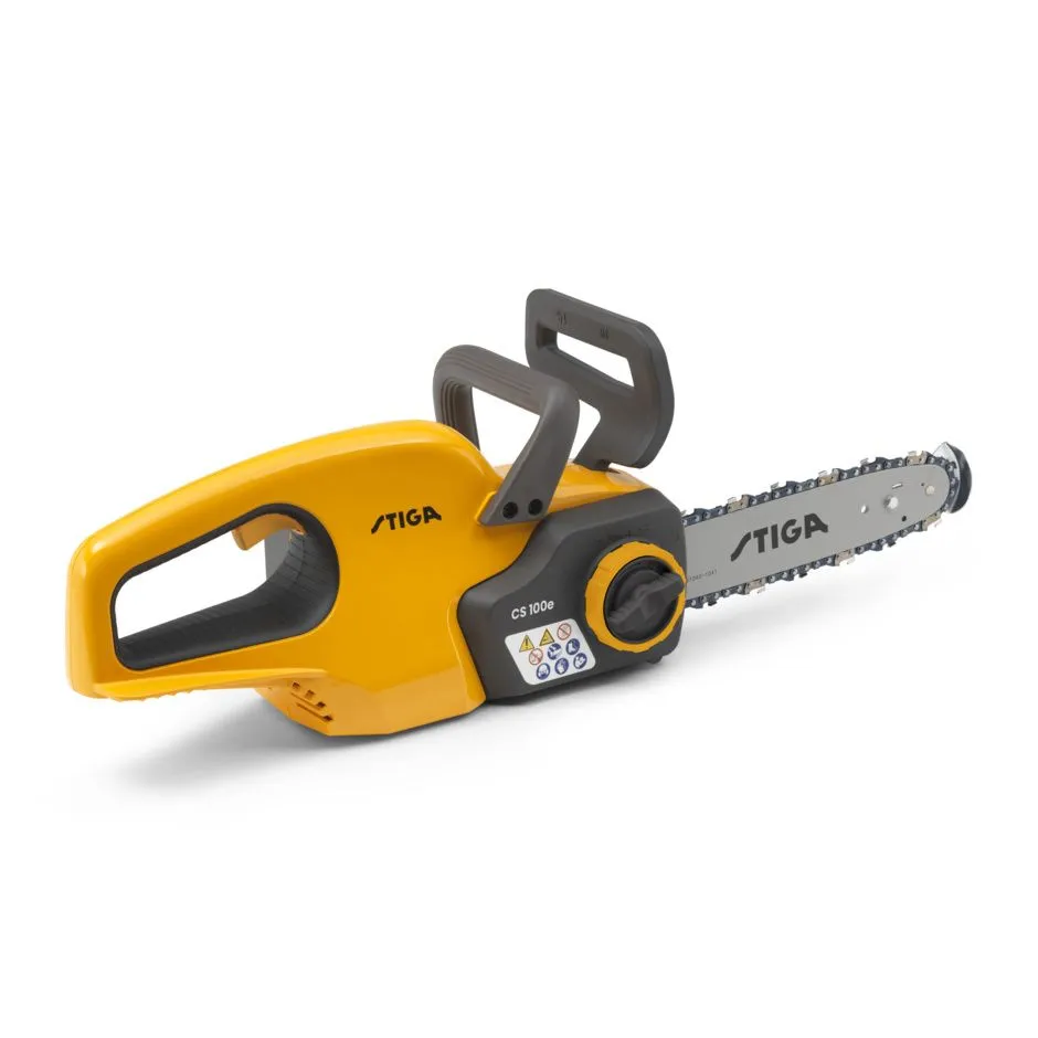 Stiga CS100e Cordless Chainsaw side