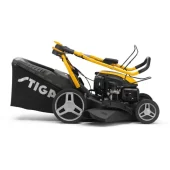 Stiga Combi 753 SE Petrol Lawn Mower folded