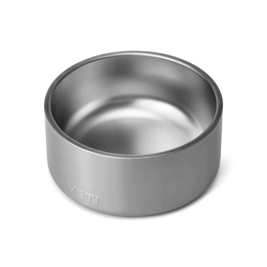 eti Boomer 8 Dog Bowl stainless steel above