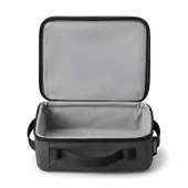 Yeti Daytrip Lunch Box charcoal open