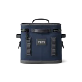 Yeti Hopper Flip 12 Soft Cooler Navy back