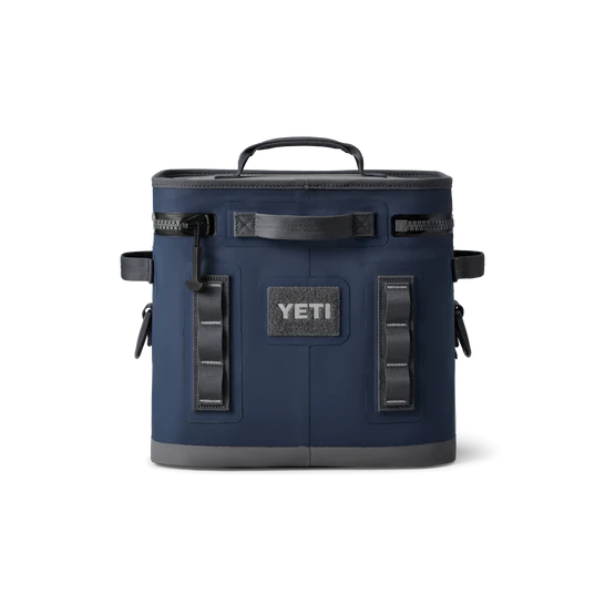 Yeti Hopper Flip 12 Soft Cooler Navy back