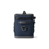 Yeti Hopper Flip 12 Soft Cooler Navy side