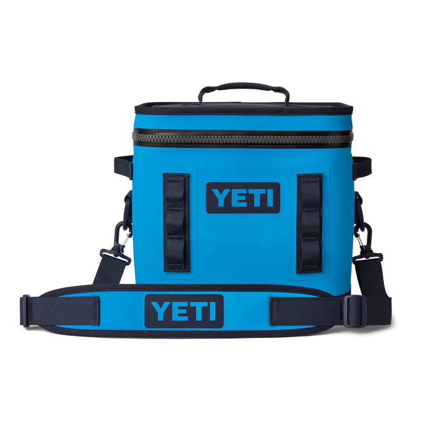 Yeti Hopper Flip 12 Soft Cooler in Big Wave Blue colour