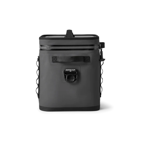 Yeti Hopper Flip 18 Soft Cooler Charcoal side