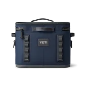 Yeti Hopper Flip 18 Soft Cooler Navy back