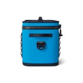 Yeti Hopper Flip 18 Soft Cooler in Big Wave Blue Colour Side View