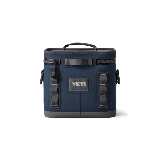 Yeti Hopper Flip 8 Soft Cooler Navy back