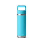 eti Rambler 18oz Water Bottle Blue back