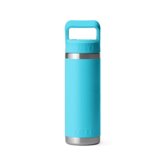 eti Rambler 18oz Water Bottle Blue back