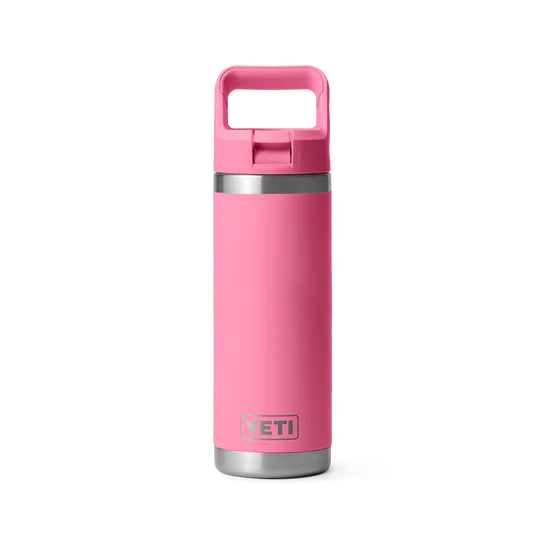 Yeti Rambler 18oz Water Bottle Pink