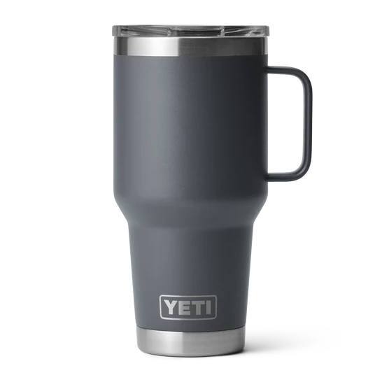 Yeti Rambler 30oz Travel Mug Charcoal