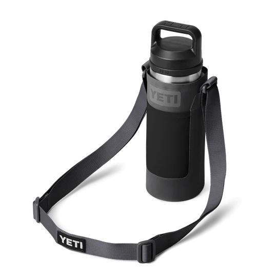 Yeti Rambler Bottle Sling Charcoal featuring bottle