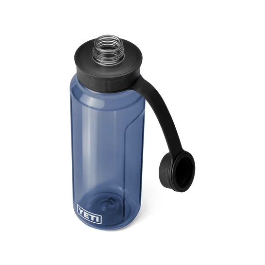 Yeti Yonder 34oz Water Bottle Navy open