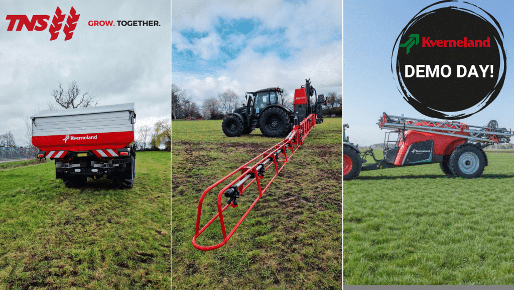Kverneland spreaders and sprayers demo day in Suffolk and Essex
