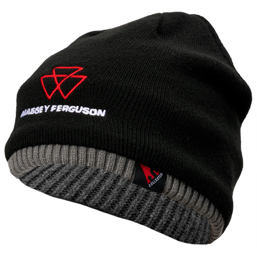 Massey Ferguson Double Layer Beanie Hat