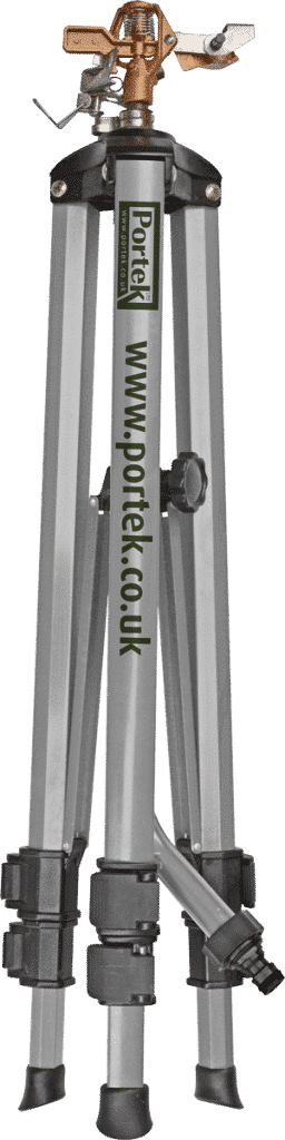 Portek Tripod Sprinkler Folded