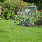 Portek Tripod Sprinkler in use