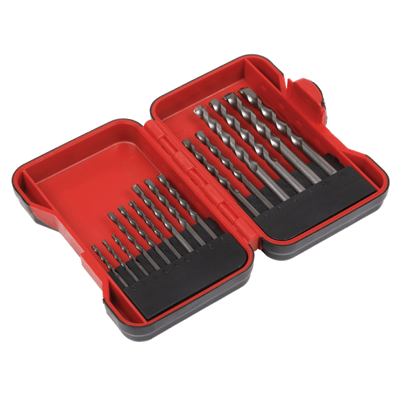 Sealey 15pc Masonry Drill Bit set