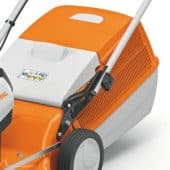 Stihl RMA248 Grass catcher box with level indicator