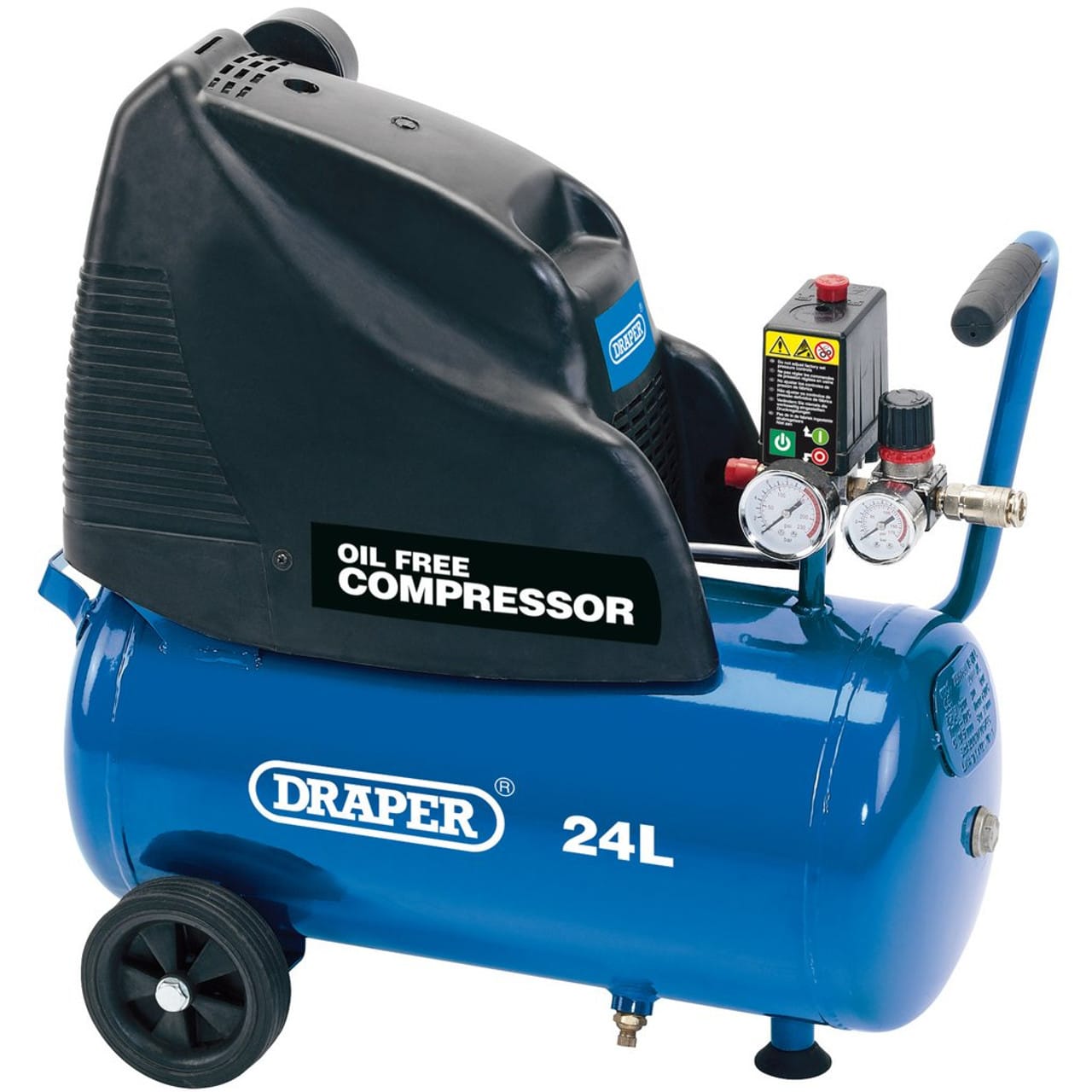 Draper 24L Direct Drive Air Compressor
