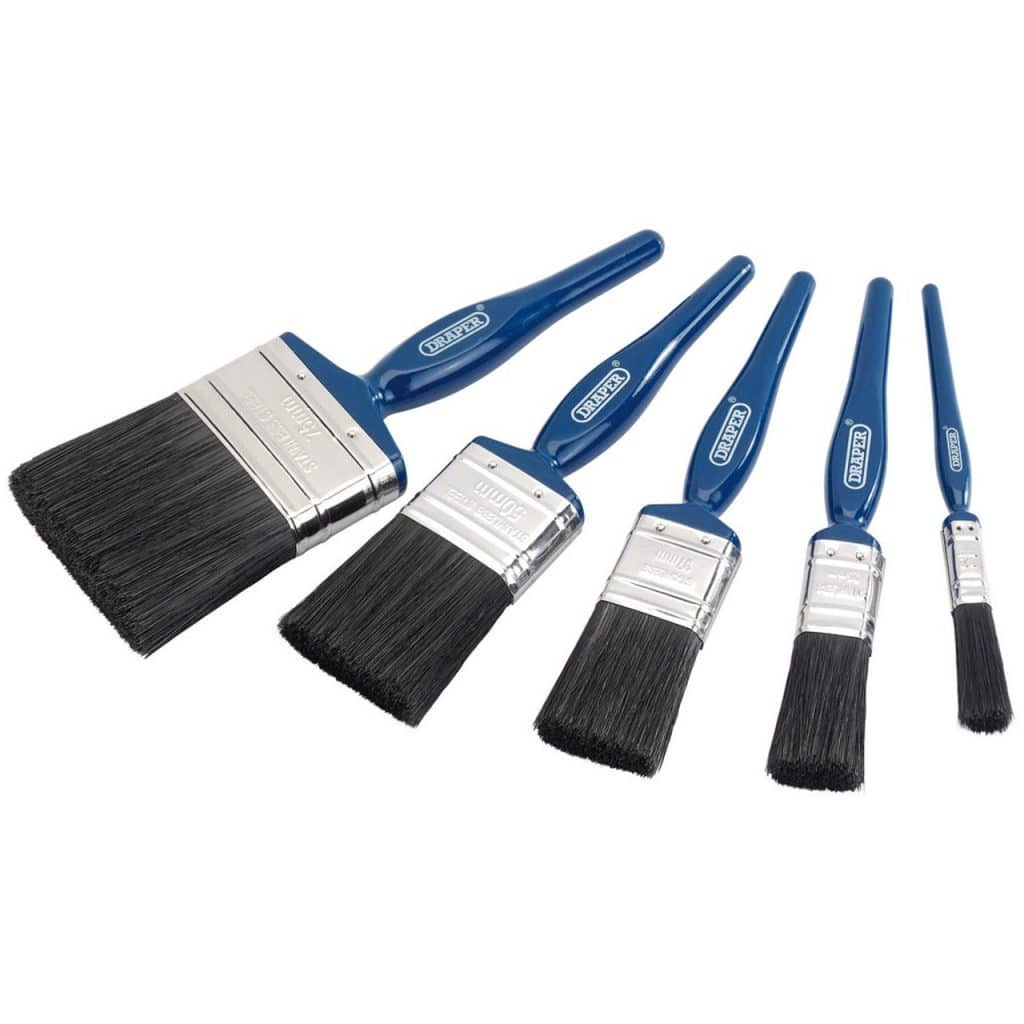 Draper 5pc Paint Brush Set