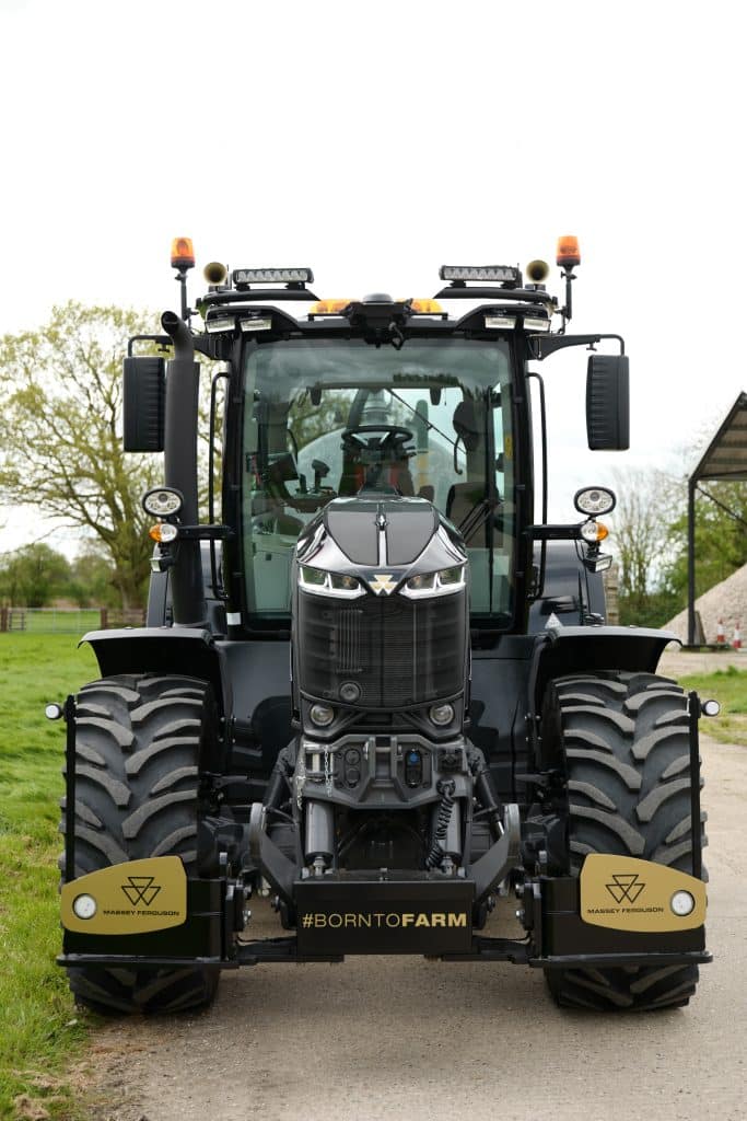 This bespoke MF 8S Dyna-VT tractor that has been through the MF By You customisation programme