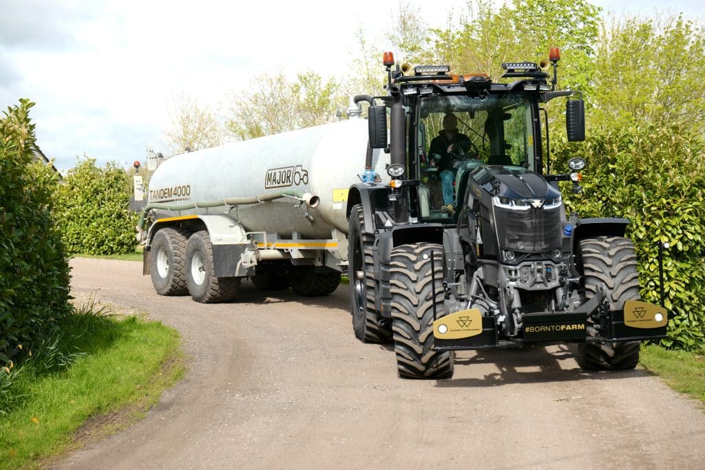 Bespoke Massey Ferguson 8S.255 tractor delivered by TNS