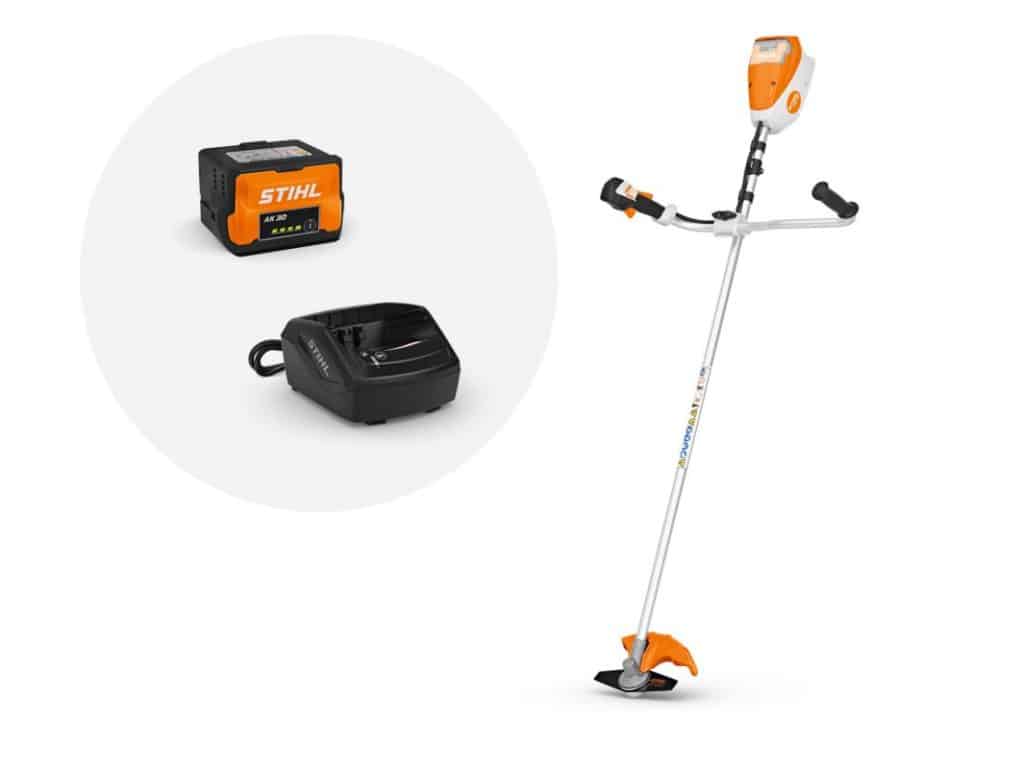 Stihl FSA 80 cordless brushcutter with battery and charger