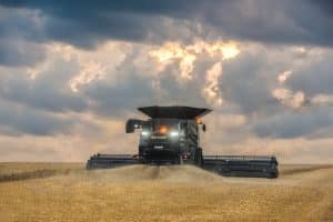Fendt IDEAL combine harvester in a field