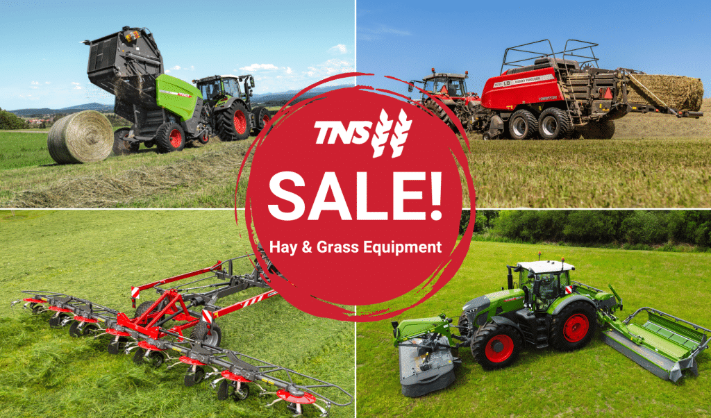 Fendt and Massey Ferguson hay and grass equipment sale
