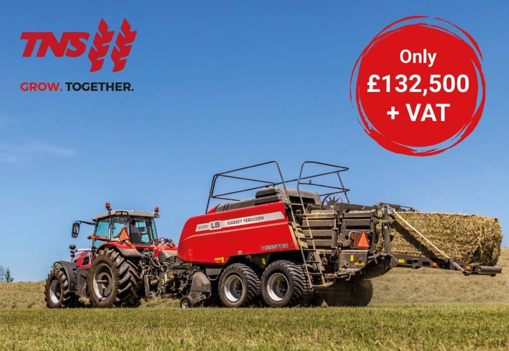 Massey Ferguson 2234 TP Square Baler, stock number: 21053640 Sale price: £132,500 (+VAT) 