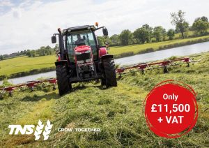 Massey Ferguson TD 776 X DN Tedder, stock number: 31051041 Sale price: £11,500 (+VAT)