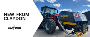 New Claydon products Front Hopper and Evolution Drill Toolbar