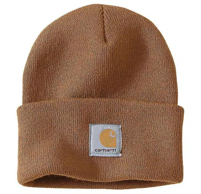 Carhartt Knit Beanie Hat - Brown - Thurlow Nunn Standen