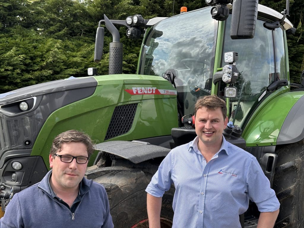 HC Beales & Co, Managing Partner, Charles Saffell, and Thurlow Nunn Standen Area Sales Manager, Jolly Bullen.