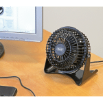 Sealey mini desk fan close up