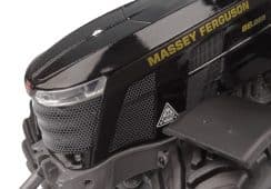 Massey Ferguson 8S.255 tractor model, limited edition, in black and gold colours