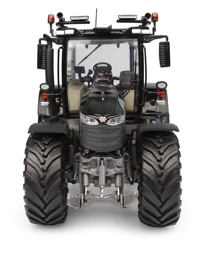 Massey Ferguson 8S.255 tractor scale model, limited edition, in black and gold colours
