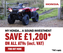 Honda ATVs special offer