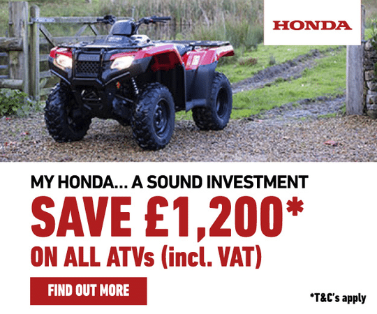 Honda ATVs special offer