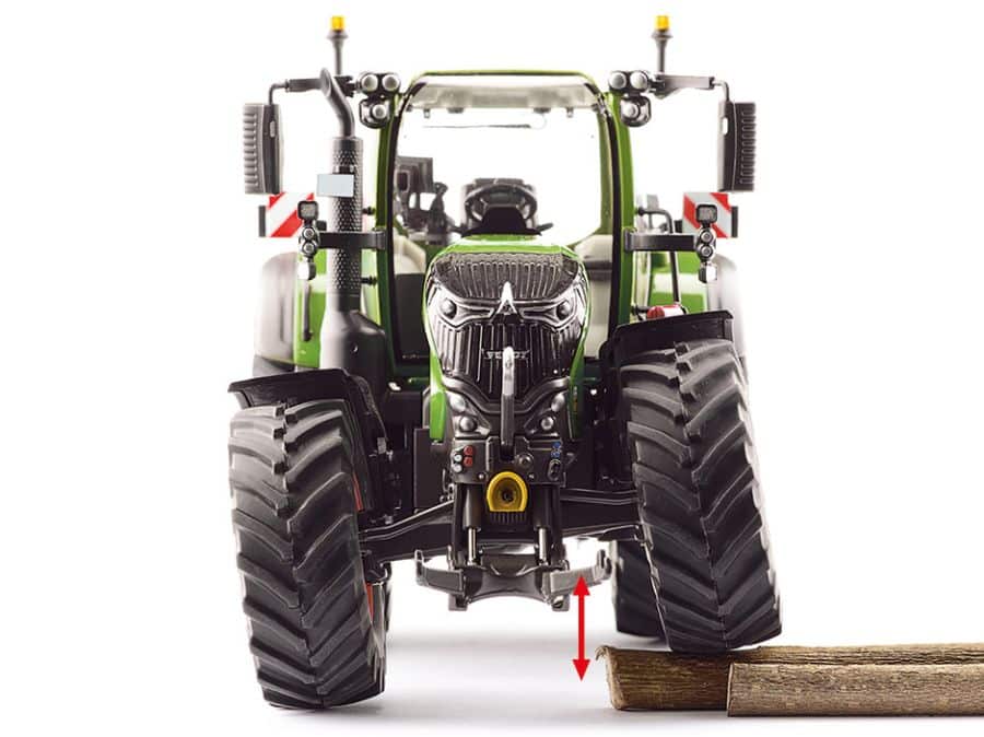 Fendt 728 Vario Gen7 Tractor Model Front