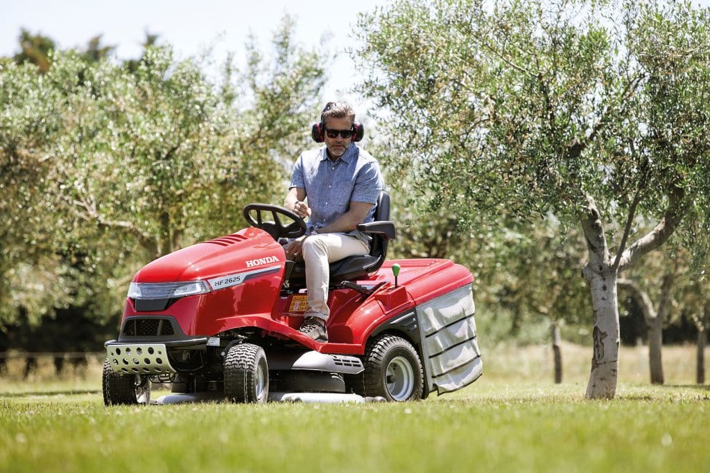 Honda HF2625 Ride On Mower available at TNS Stores