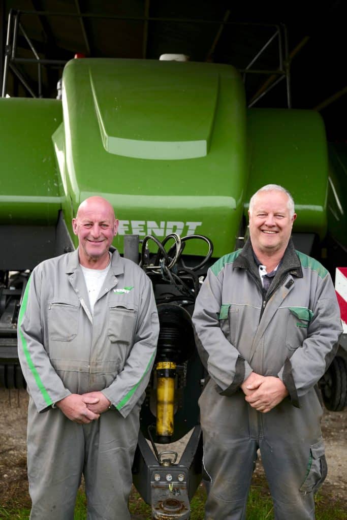 Legge Farms by TNS are operators, Adrian Feltwell (left) and Graeme Briston