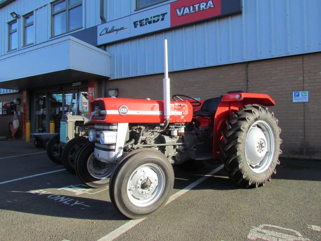 Massey Ferguson 135 tractor at TNS in Littleport